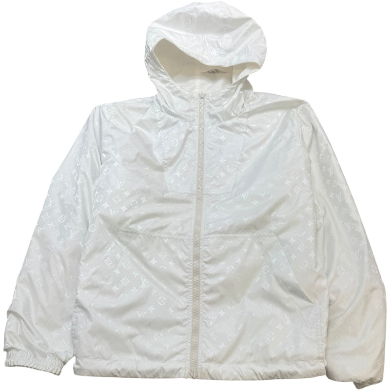 Men's Reversible Monogram Windbreaker White Size IT 54 / XXL