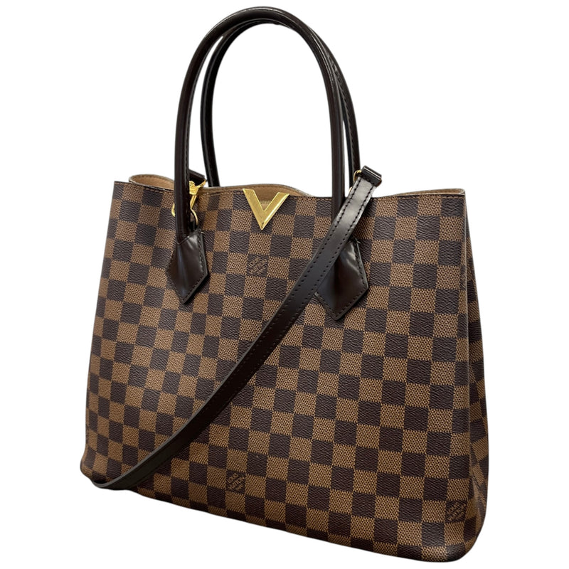 Women's Damier Ebene Kensington Bag Brown