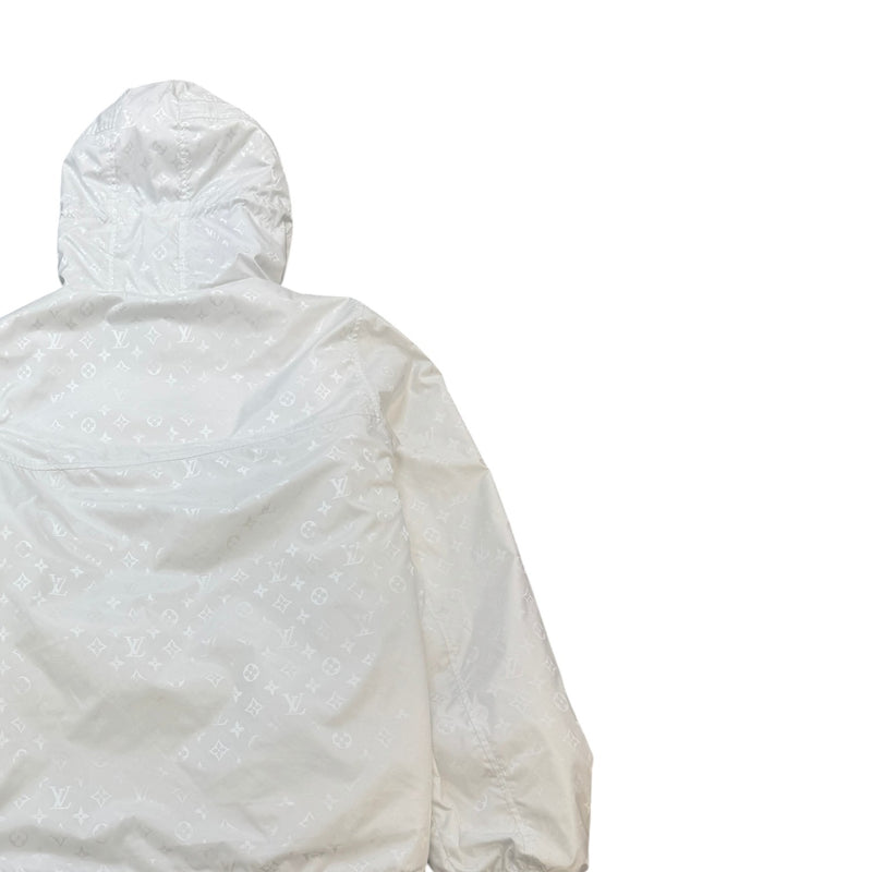 Men's Reversible Monogram Windbreaker White Size IT 54 / XXL