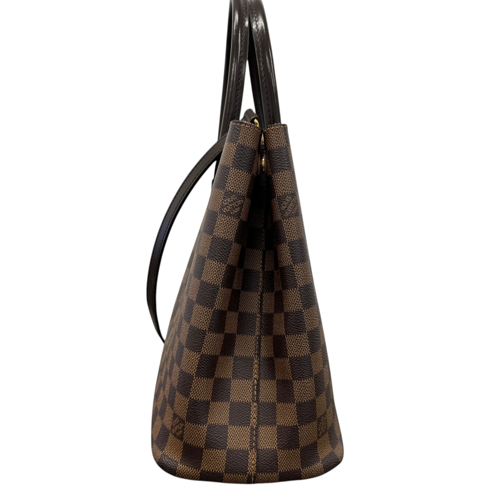 Women's Damier Ebene Kensington Bag Brown - Photo 6