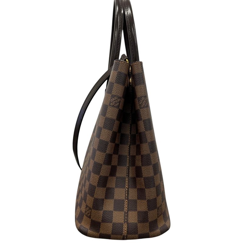 Women's Damier Ebene Kensington Bag Brown