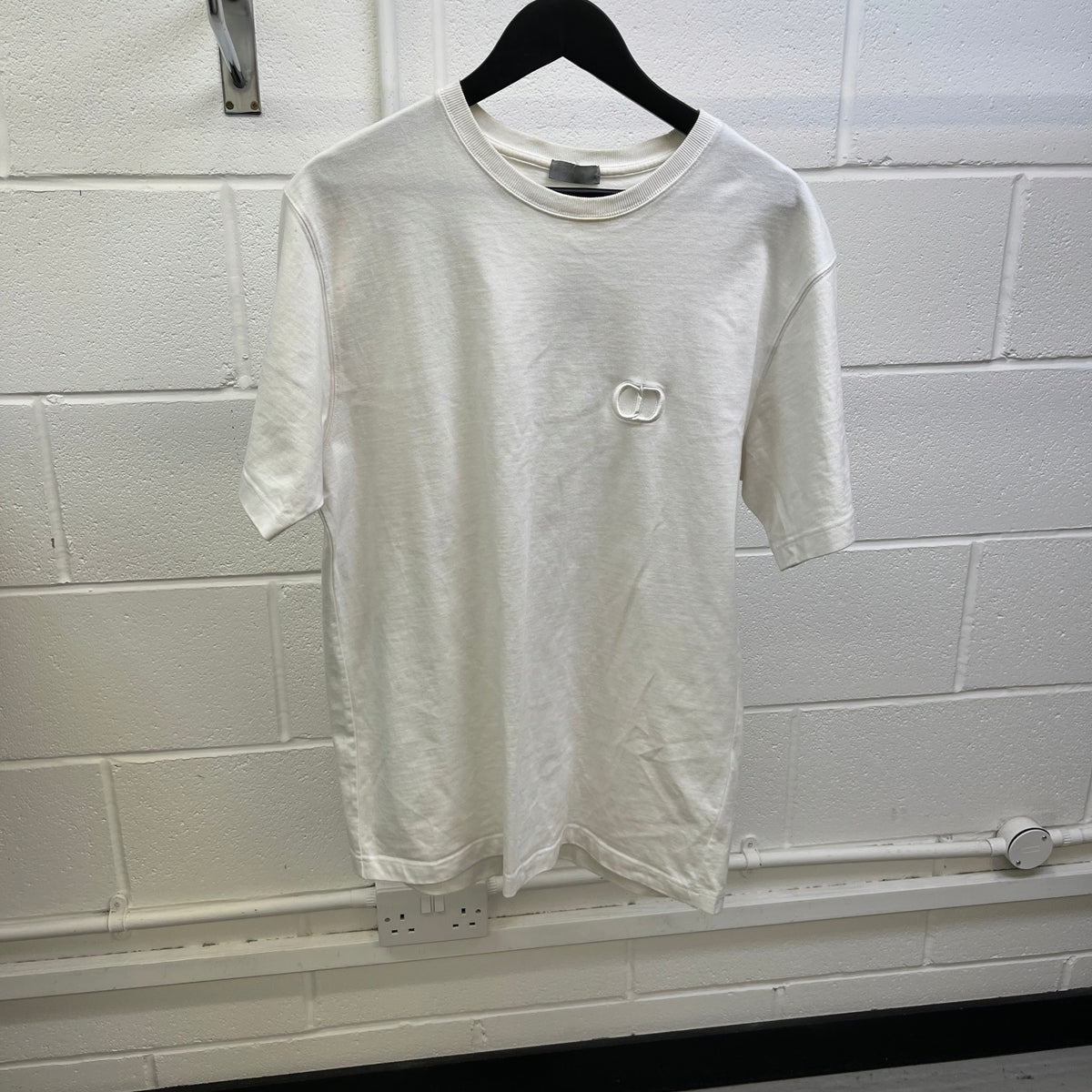Men's CD Icon T-Shirt White Size XL - Photo 7