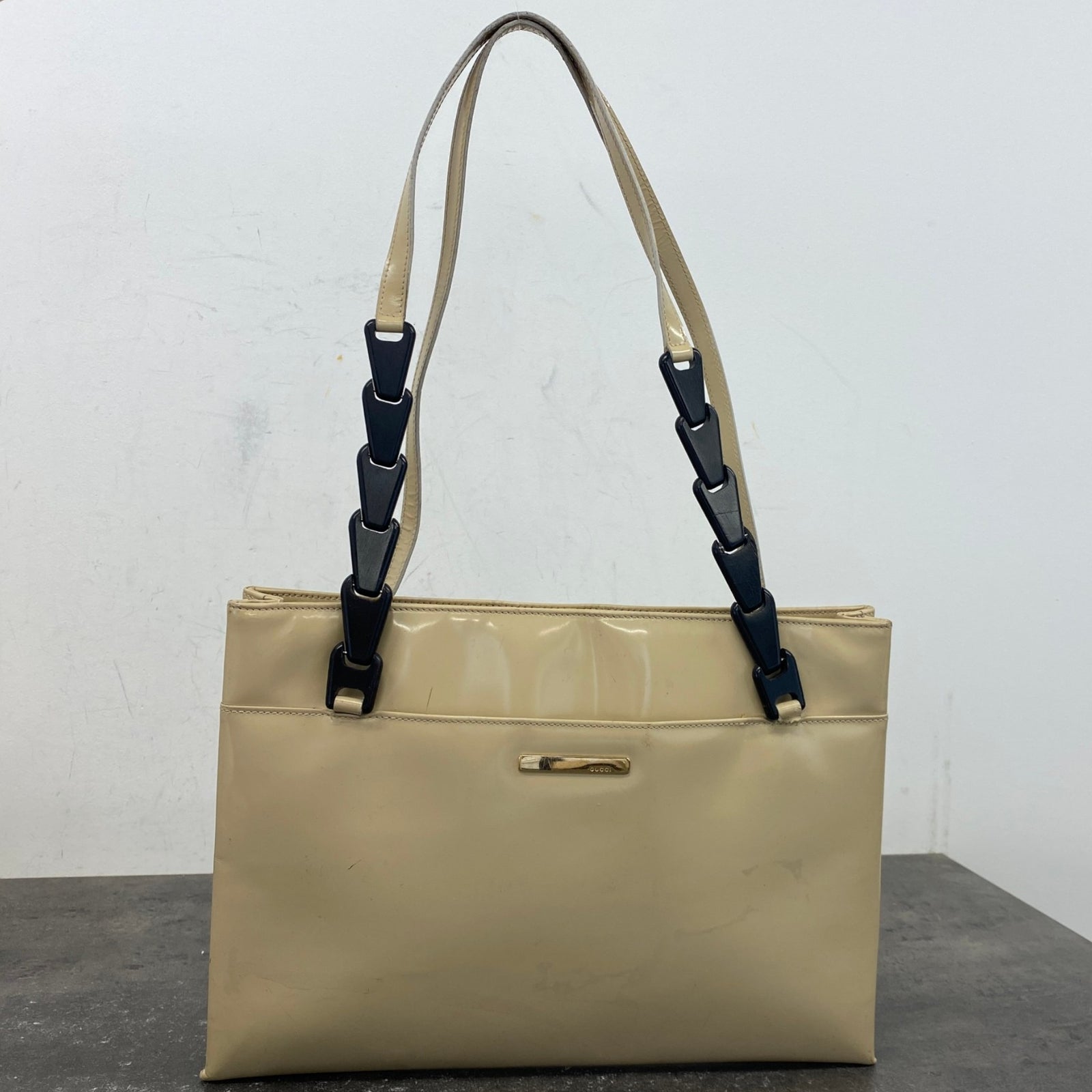 Women's Chain Strap Bag Beige - Photo 9