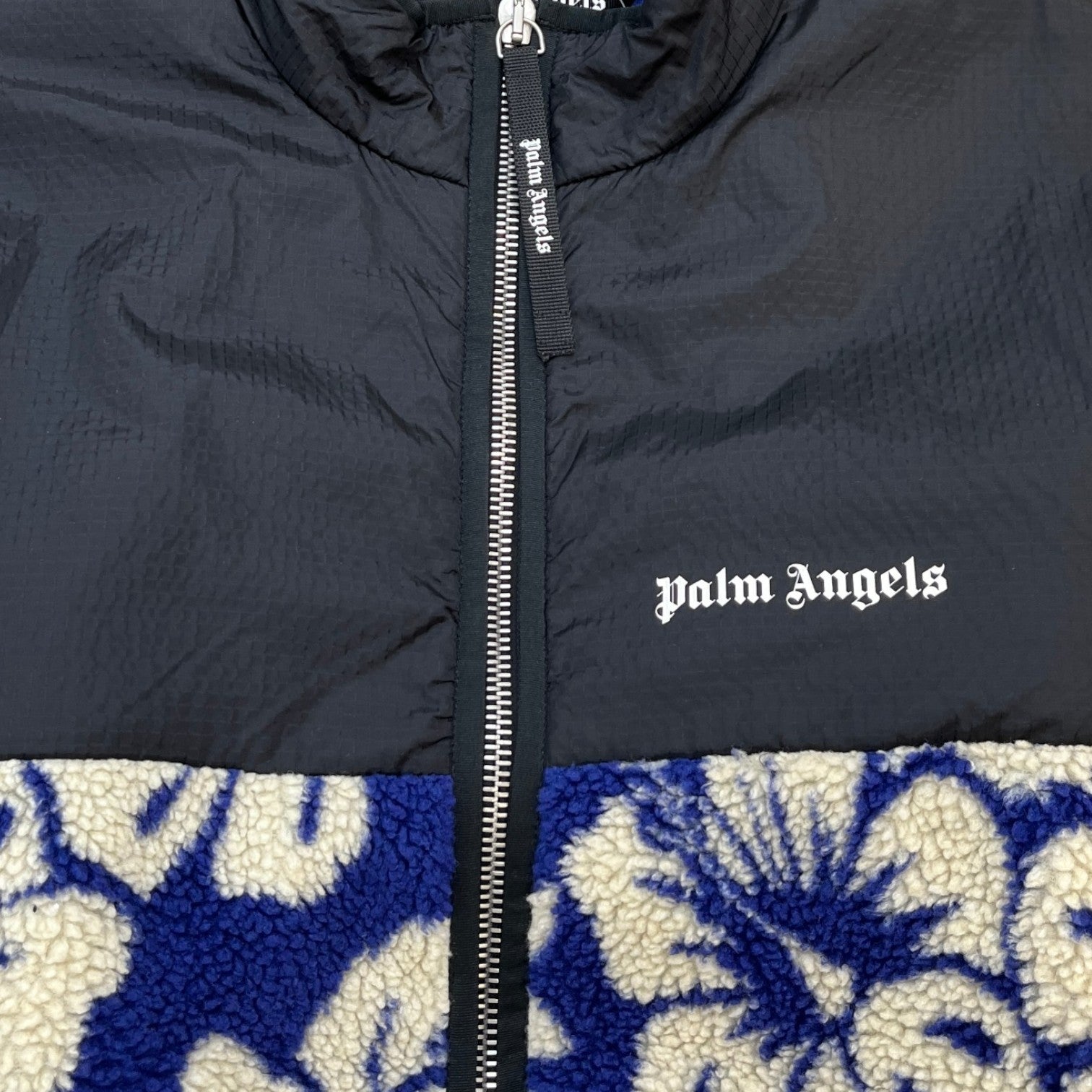 Men's Hawaiian Pile Jacket Black Size S - Photo 5