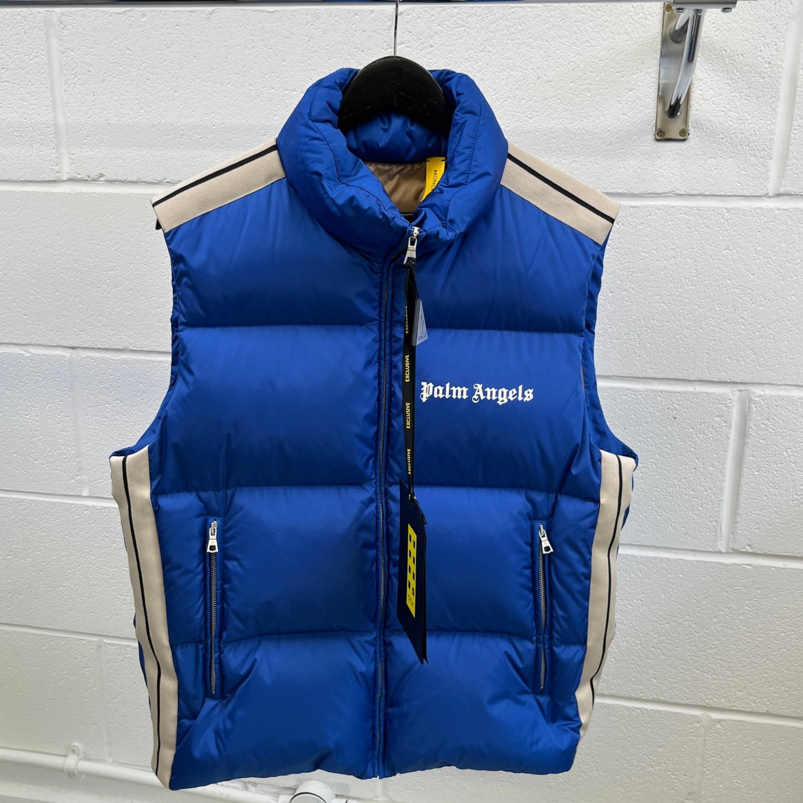 Men's Rodmar X Palm Angels Gilet Blue Size 1 / S - Photo 14