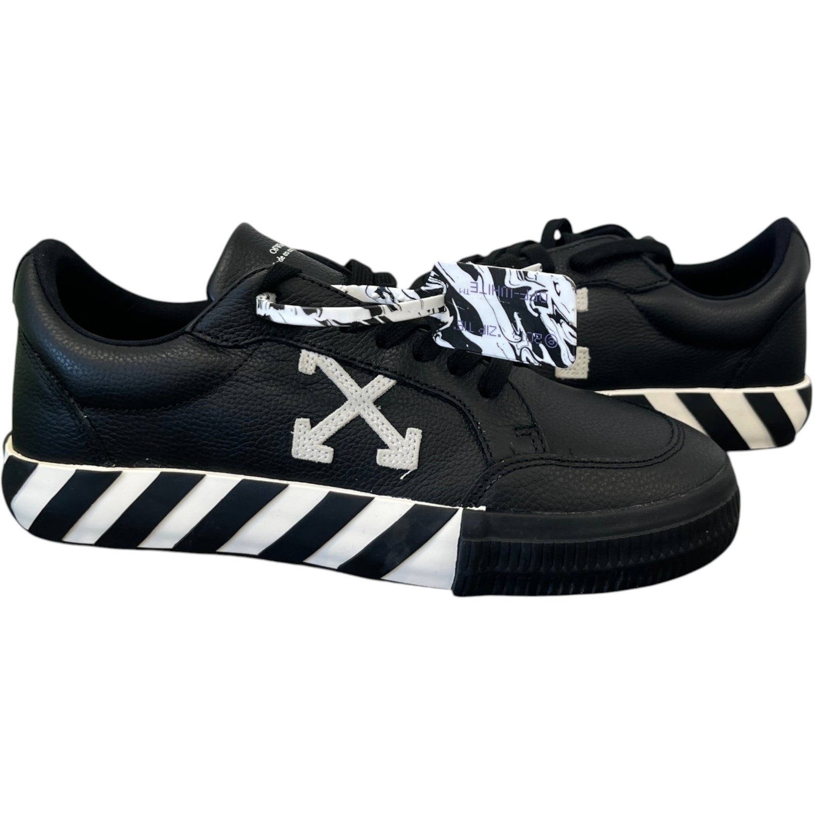 Men's Vulcanised Low Trainers Black Size EU 40 / UK 6 - Photo 3