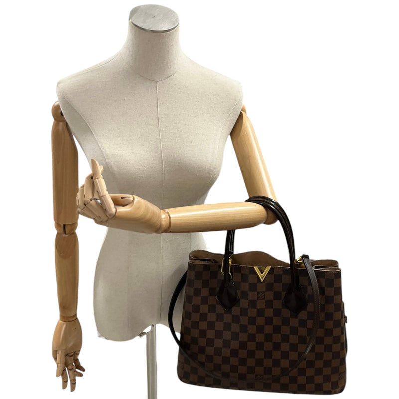 Women's Damier Ebene Kensington Bag Brown