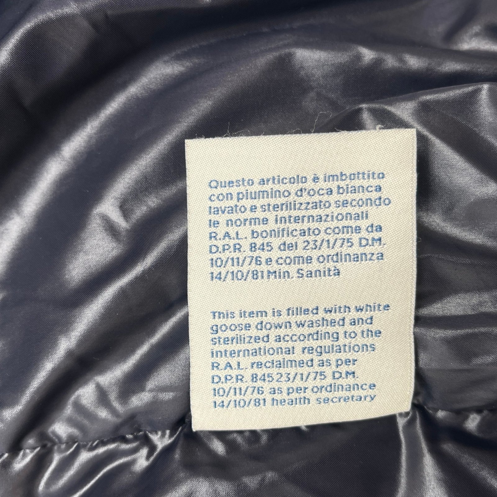 Men's Dincer Down Jacket Navy Size 4 / XL - Photo 12