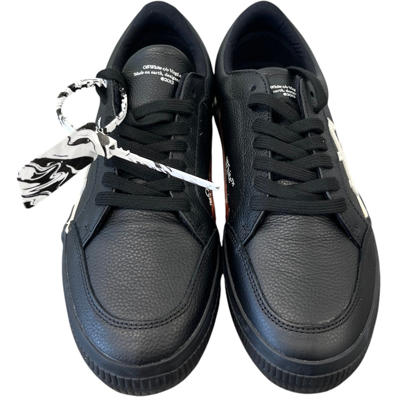 Men's Vulcanised Low Trainers Black Size EU 40 / UK 6