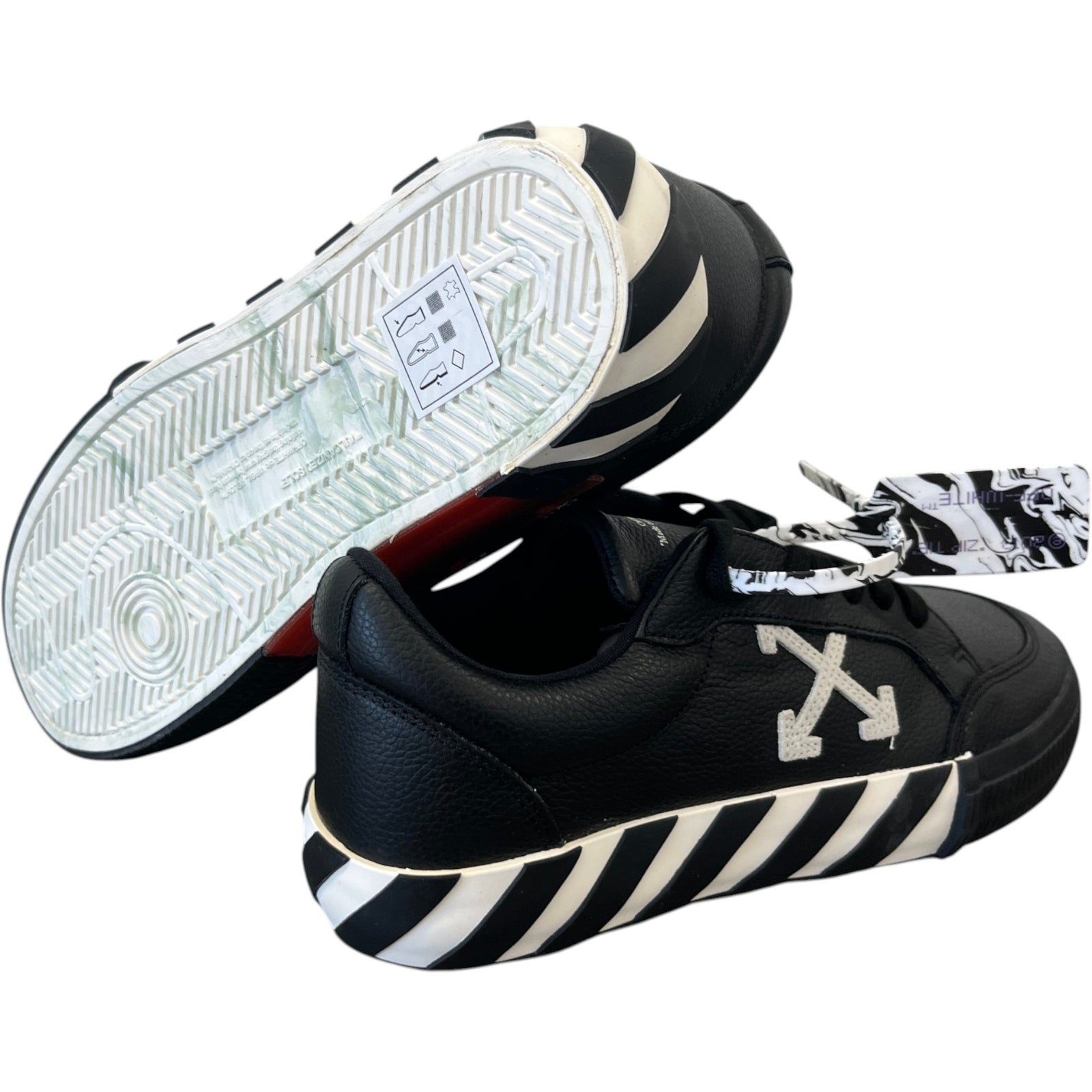 Men's Vulcanised Low Trainers Black Size EU 40 / UK 6 - Photo 10
