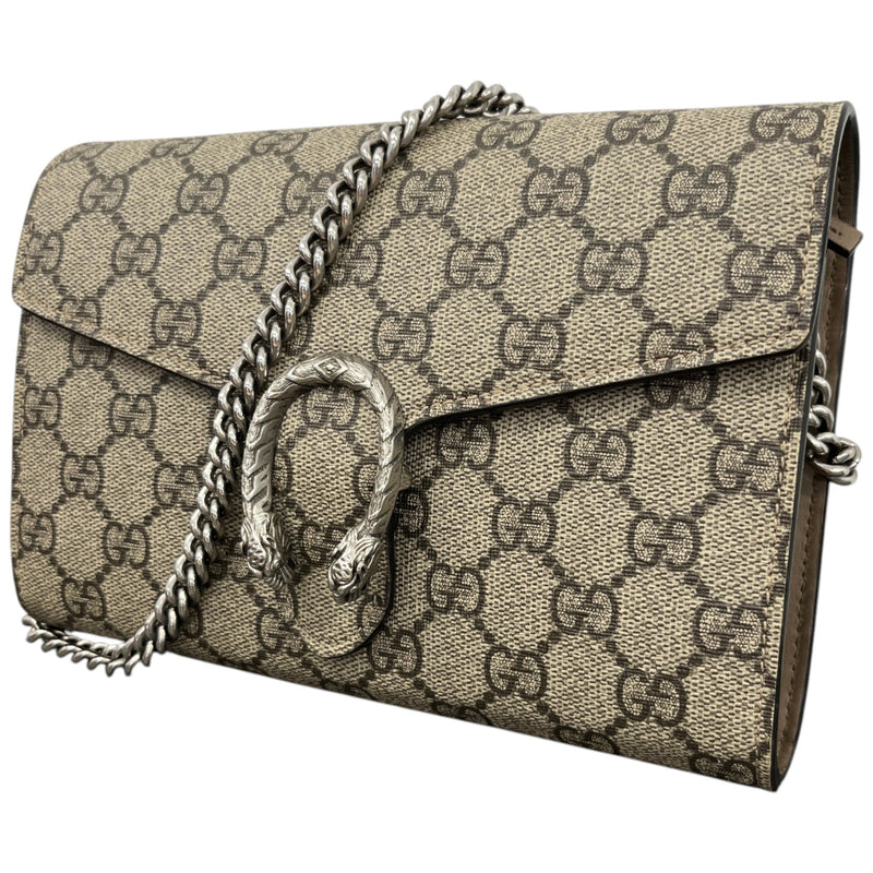 Women's Dionysus Wallet On Chain Crossbody Bag Beige
