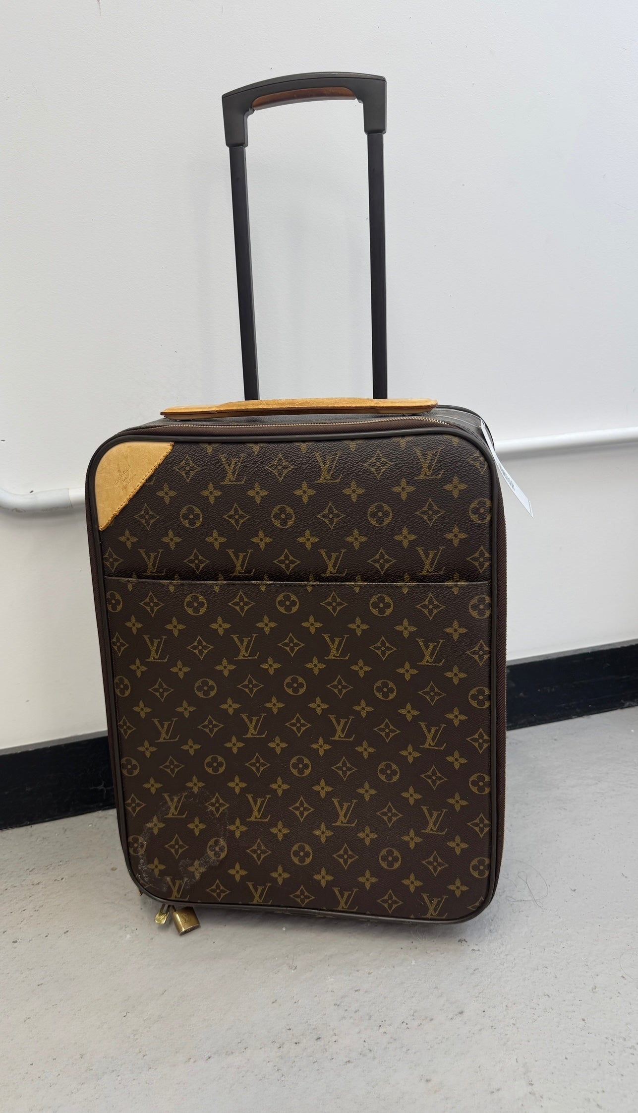 Men's Pegase 45 Monogram Suitcase Brown - Photo 16