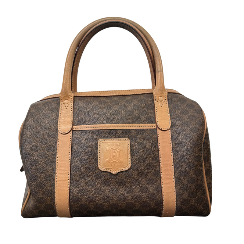 Women's Macadam Monogram Boston Handbag Brown