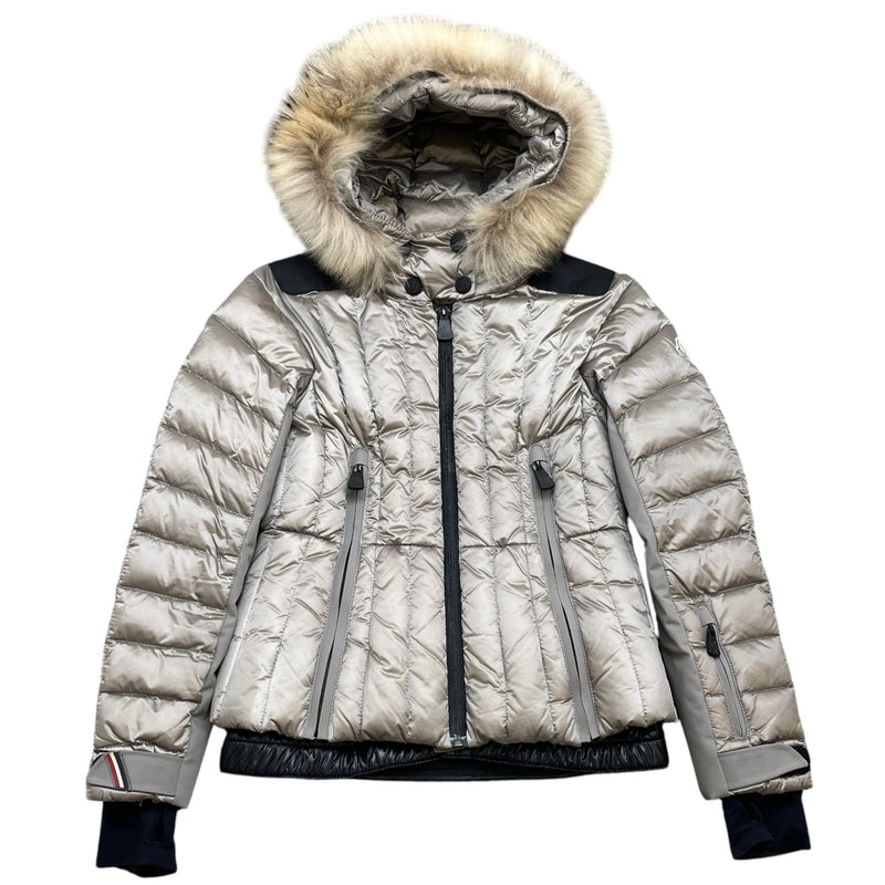 Women's Girls Age 10 Violaine Down Jacket Grey Size XXS