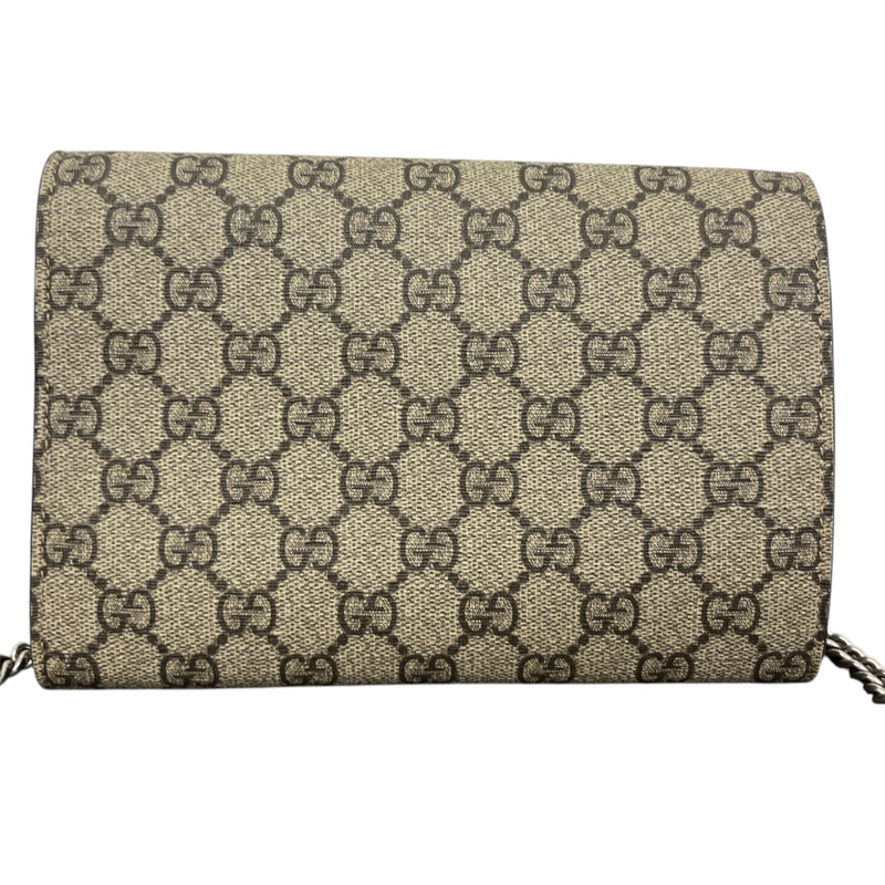 Women's Dionysus Wallet On Chain Crossbody Bag Beige