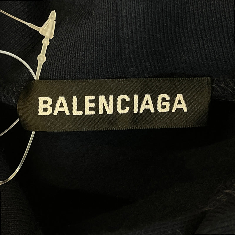 Men's Bonjour Logo Hoodie Navy Size S