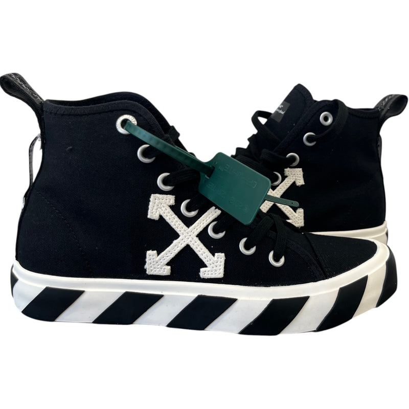 Men's Vulcanized Mid-Top High Trainers Black Size EU 40 / UK 6