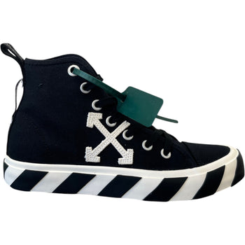 Men's Vulcanized Mid-Top High Trainers Black Size EU 40 / UK 6