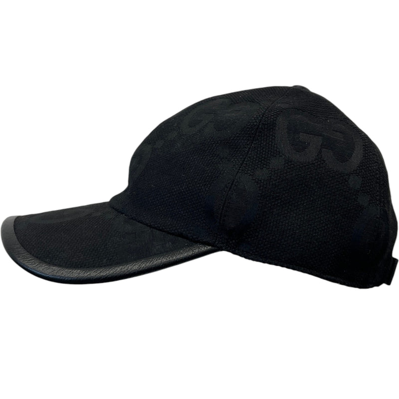 Men's GG Canvas Cap Black Size S