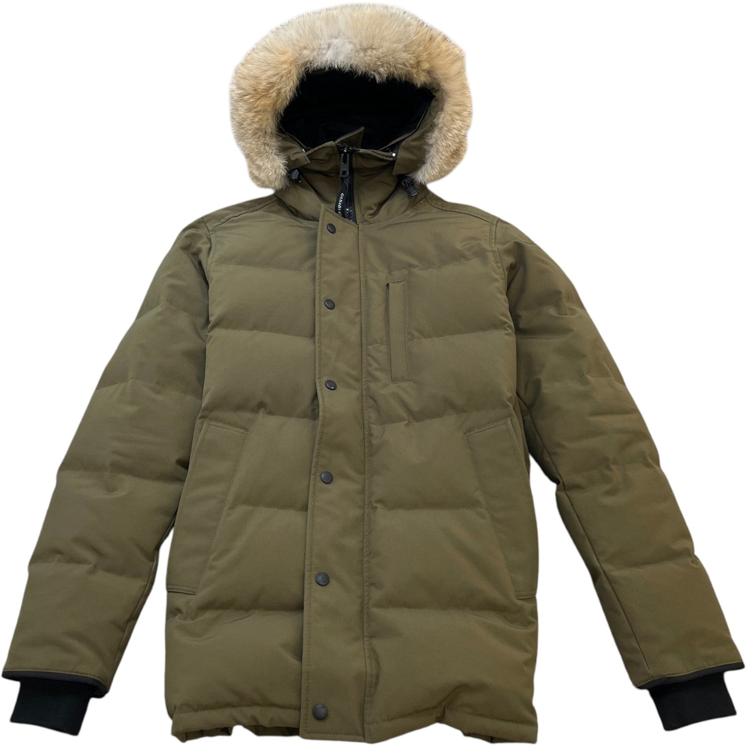 Men's Carson Down Jacket Khaki Size S - Photo 1