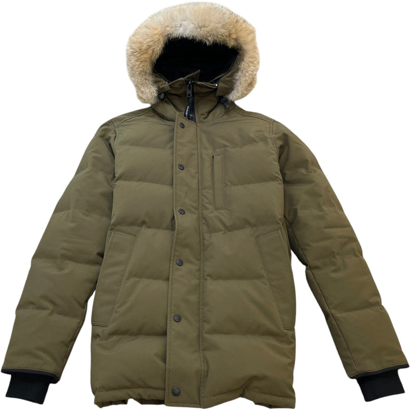 Men's Carson Down Jacket Khaki Size S