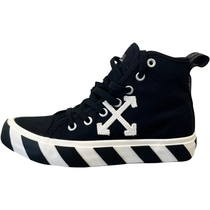 Men's Vulcanized Mid-Top High Trainers Black Size EU 40 / UK 6