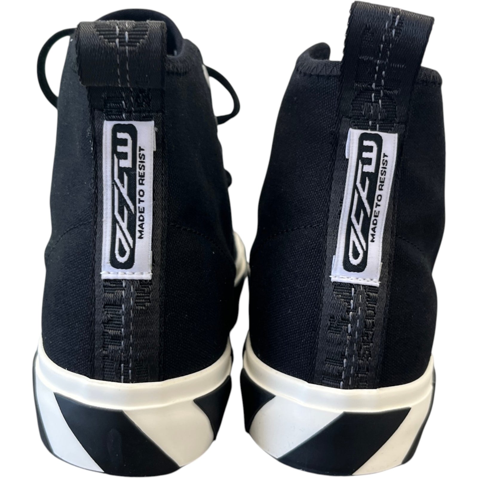 Men's Vulcanized Mid-Top High Trainers Black Size EU 40 / UK 6 - Photo 7