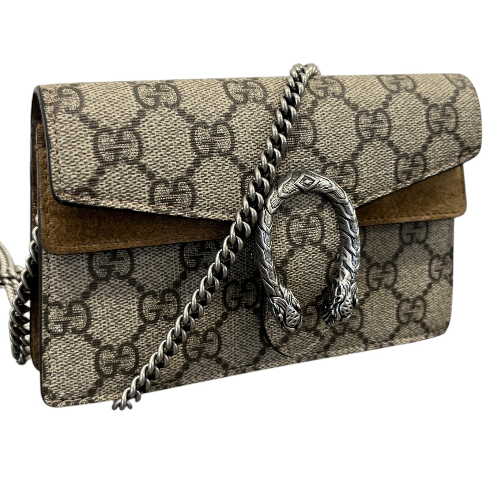 Women's Super Mini Dionysus Bag Beige - Photo 4