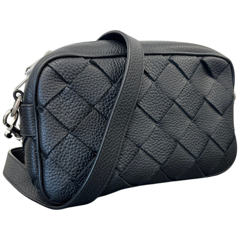 Men's Intrecciato Camera Bag Black