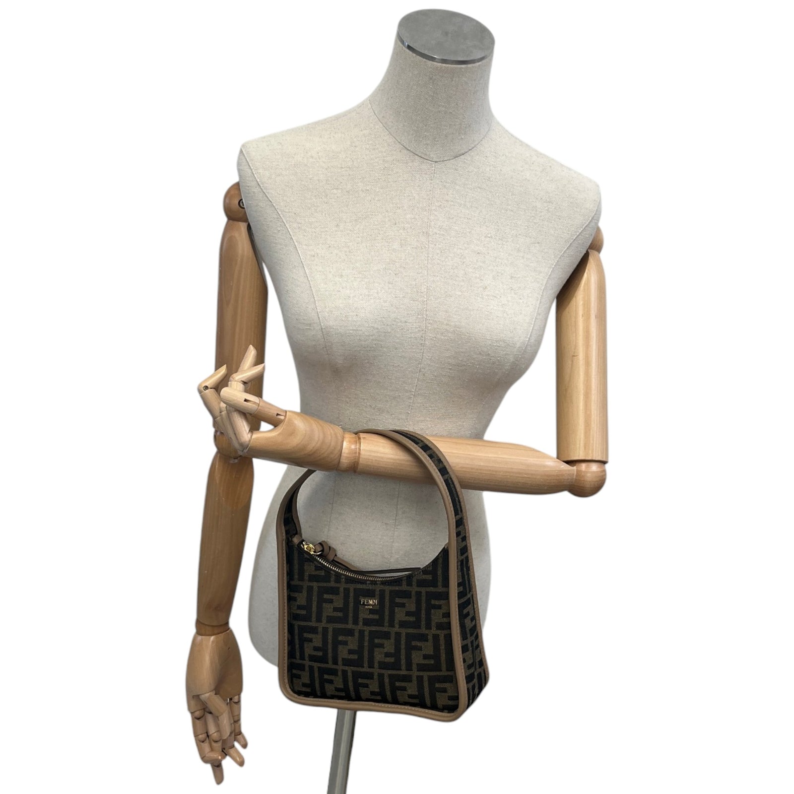 Women's Mini Fendessence Bag Brown - Photo 2