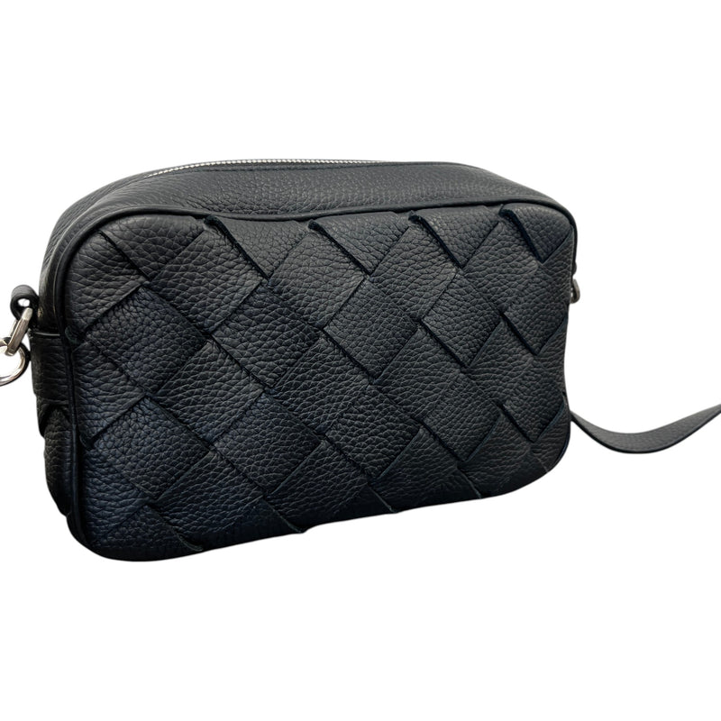 Men's Intrecciato Camera Bag Black
