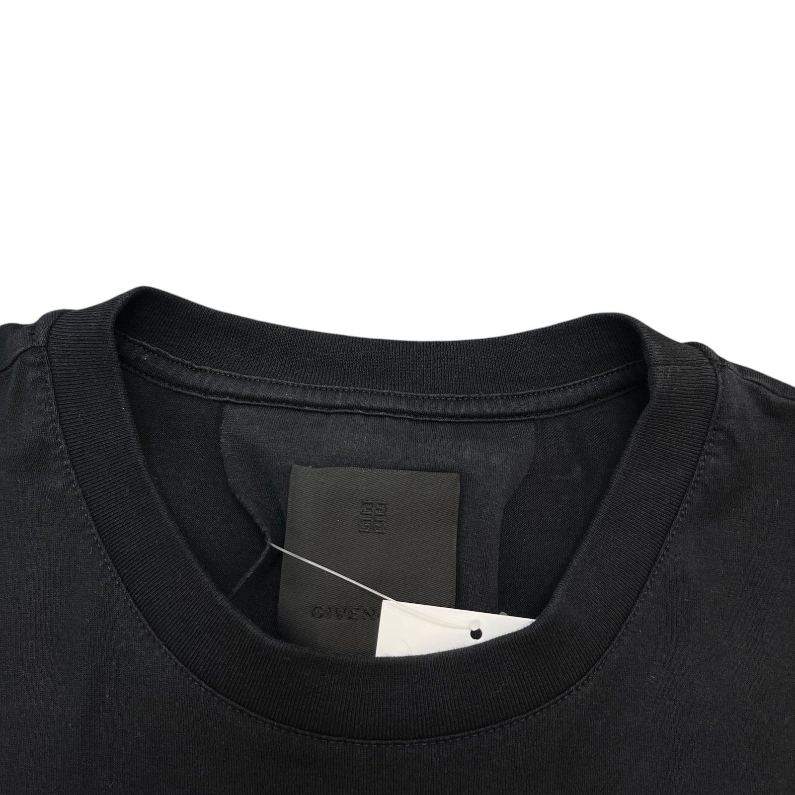 Men's Logo Print T-Shirt Black Size S - Photo 6
