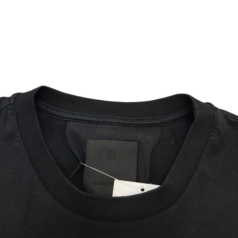 Men's Logo Print T-Shirt Black Size S