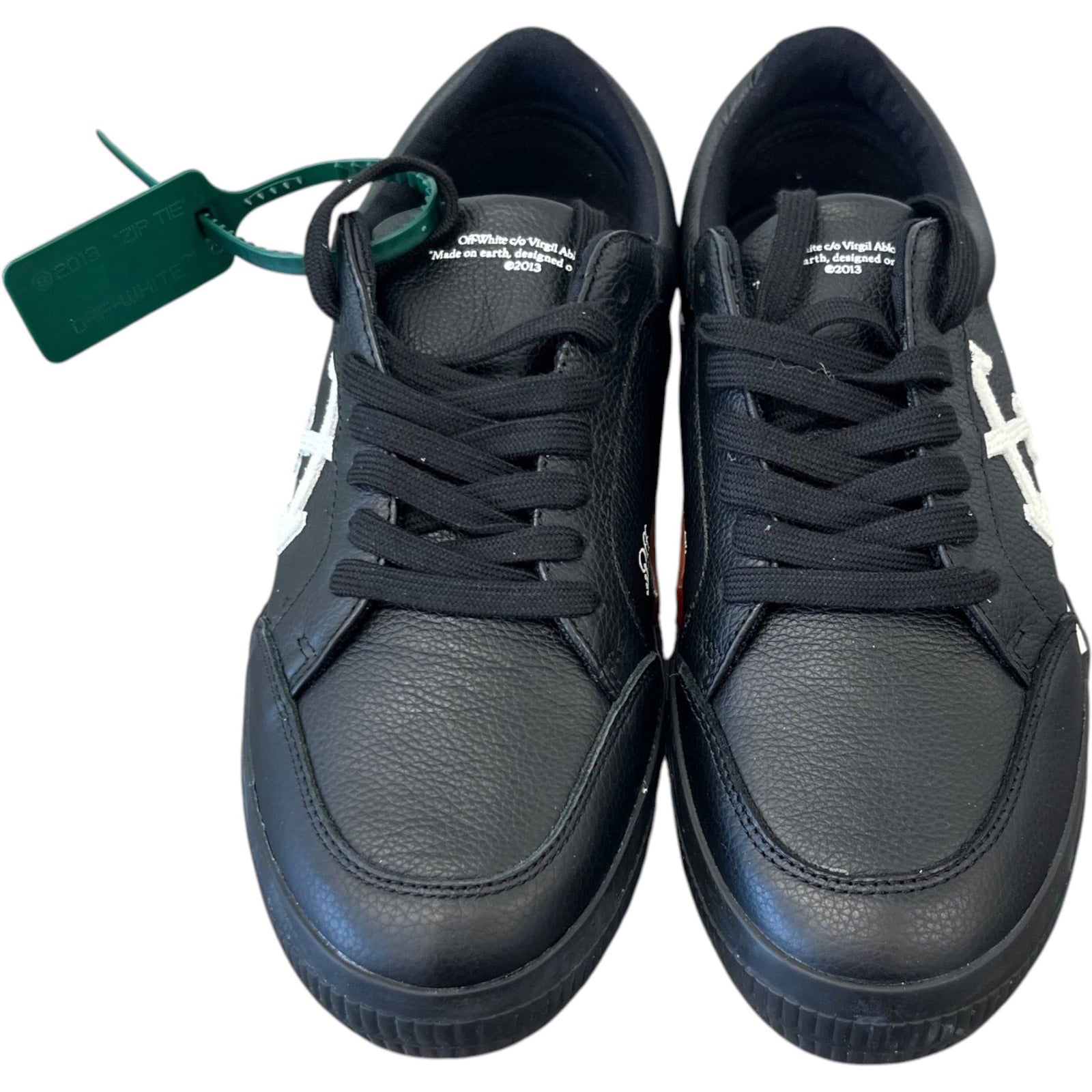Men's Vulcanized Low Trainers Black Size EU 40 / UK 6 - Photo 6