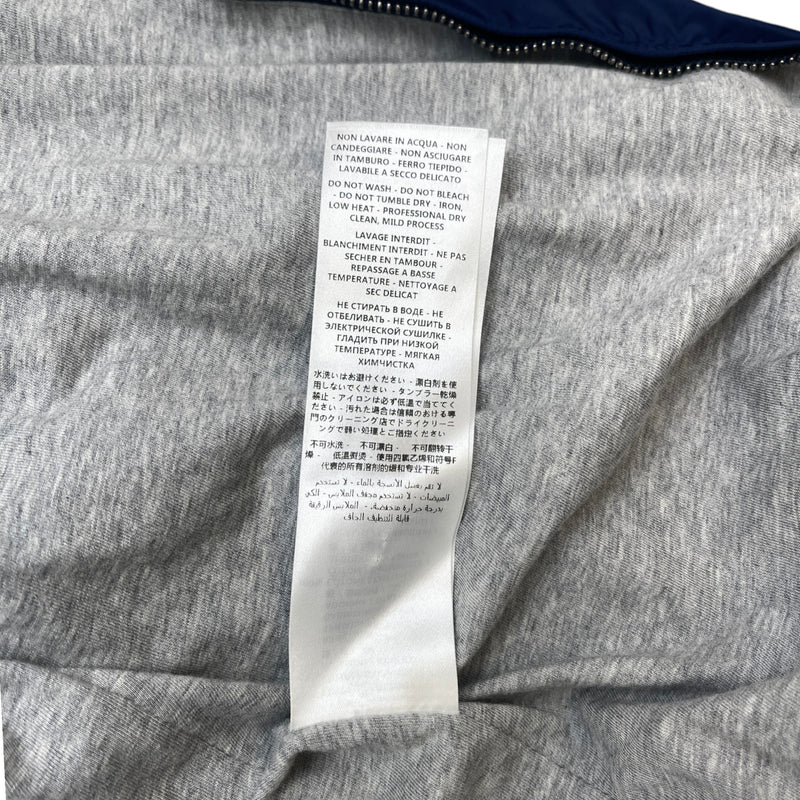 Men's Plaque Logo Jacket Navy Size IT 46 / S