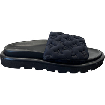 Women's Pool Pillow Comfort Slides Black Size EU 39 / UK 6