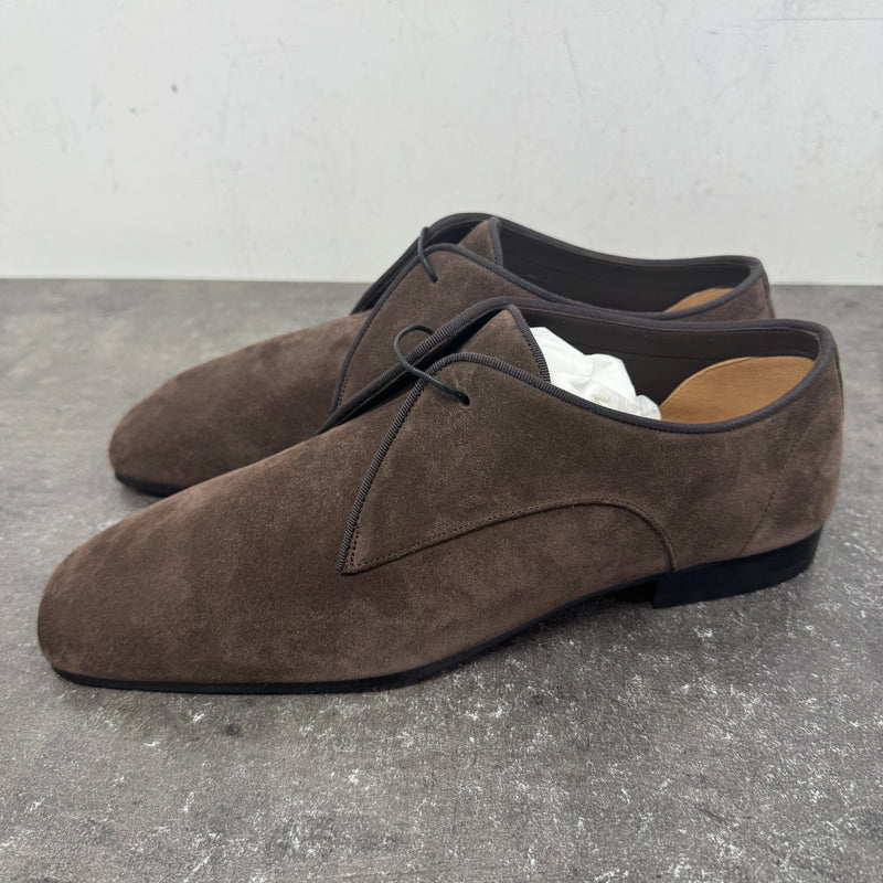 Men's Carderby Flat Crosta Loafers Brown Size UK 10 / EU 44
