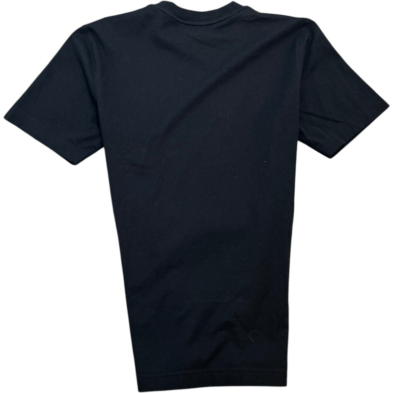 Men's Logo Print T-Shirt Black Size S