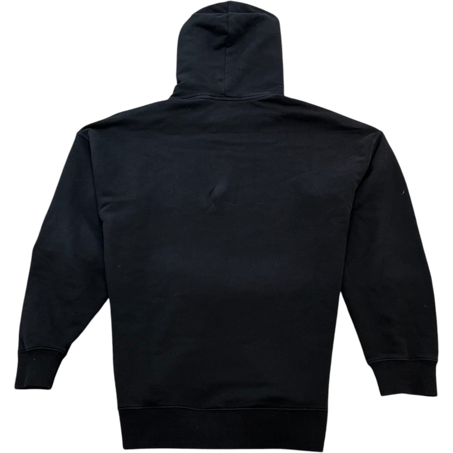 Men's Logo Print Hoodie Black Size L - Photo 2
