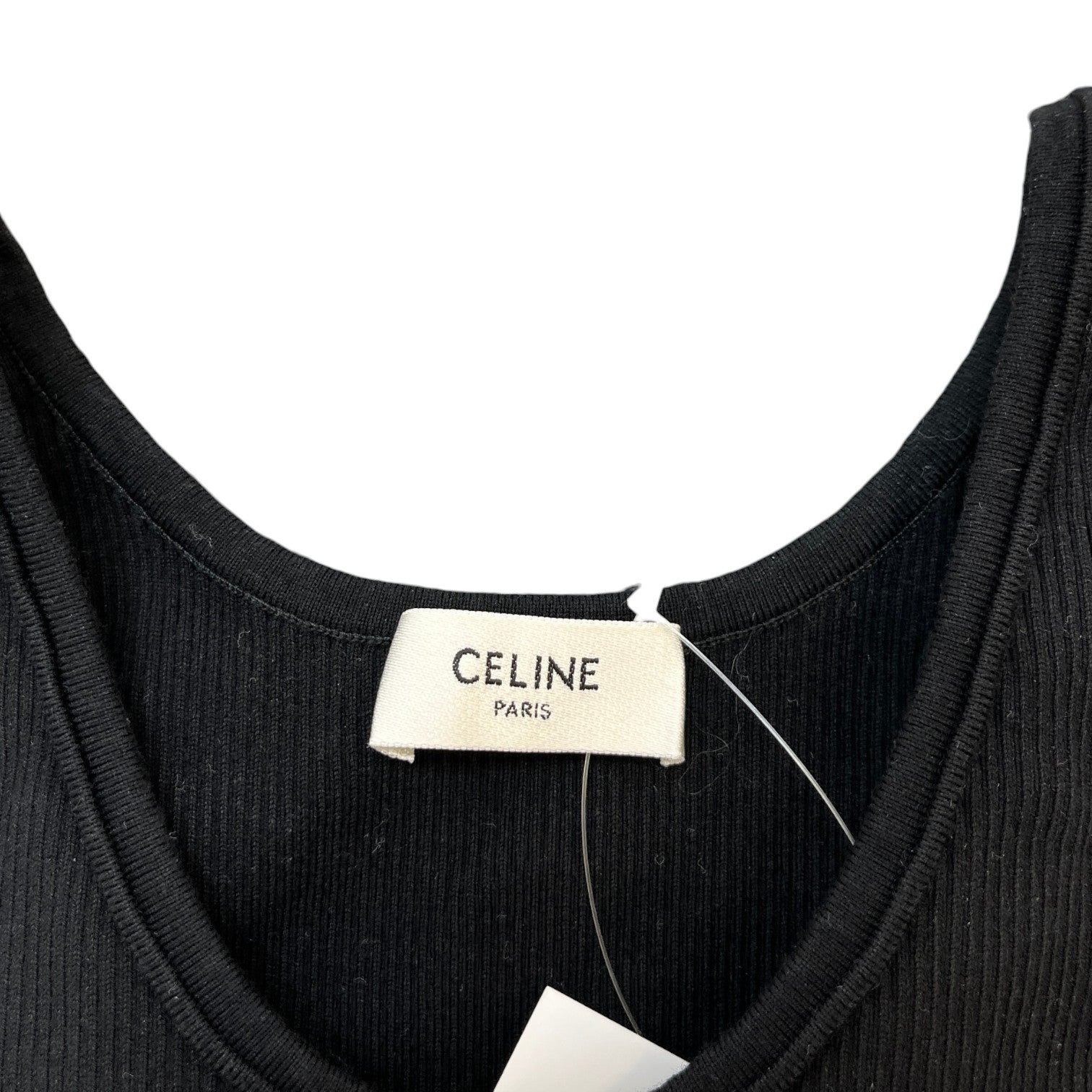 Women's Athletic Knit Sports Tank Top Black Size M - Photo 5