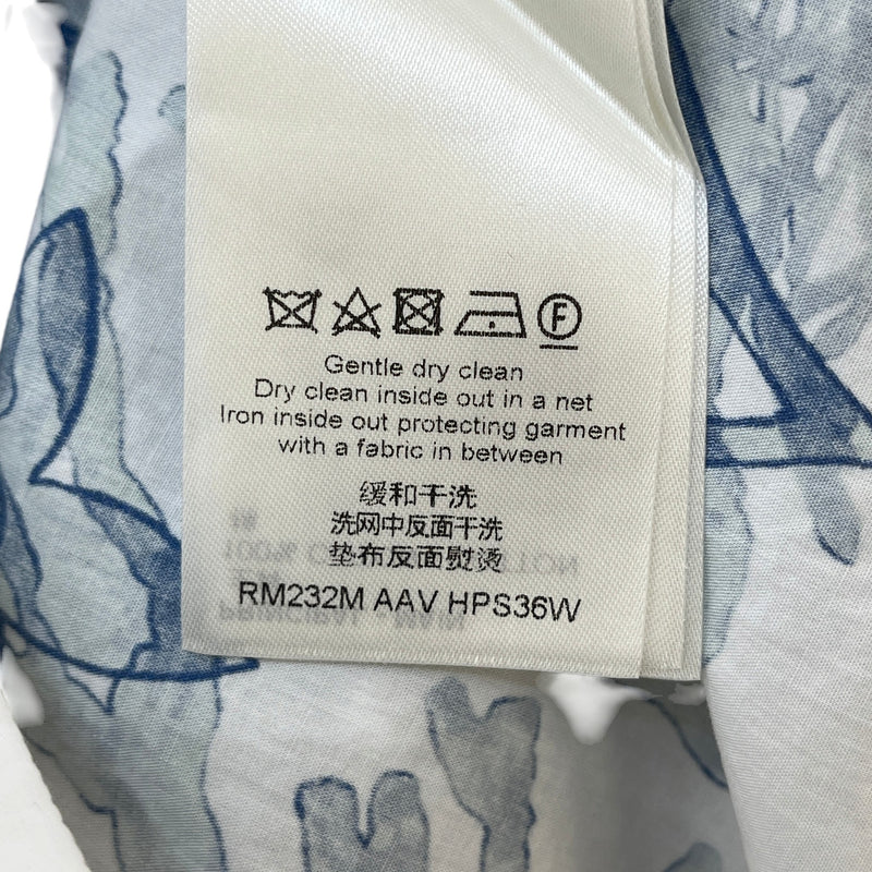 Men's Monogram Aquagarden Short Sleeve Shirt White Size L