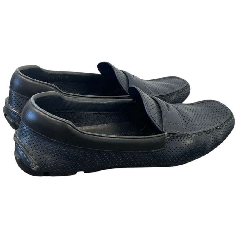 Men's Perforated Loafers Navy Size EU 42 / UK 8