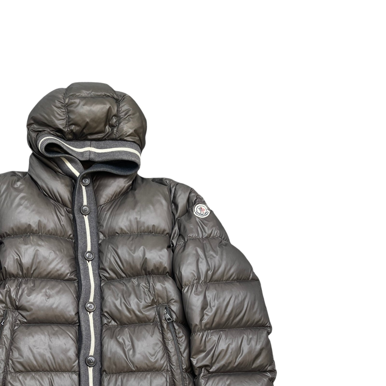 Men's Cesar Down Jacket Grey Size 2 / M - Photo 3
