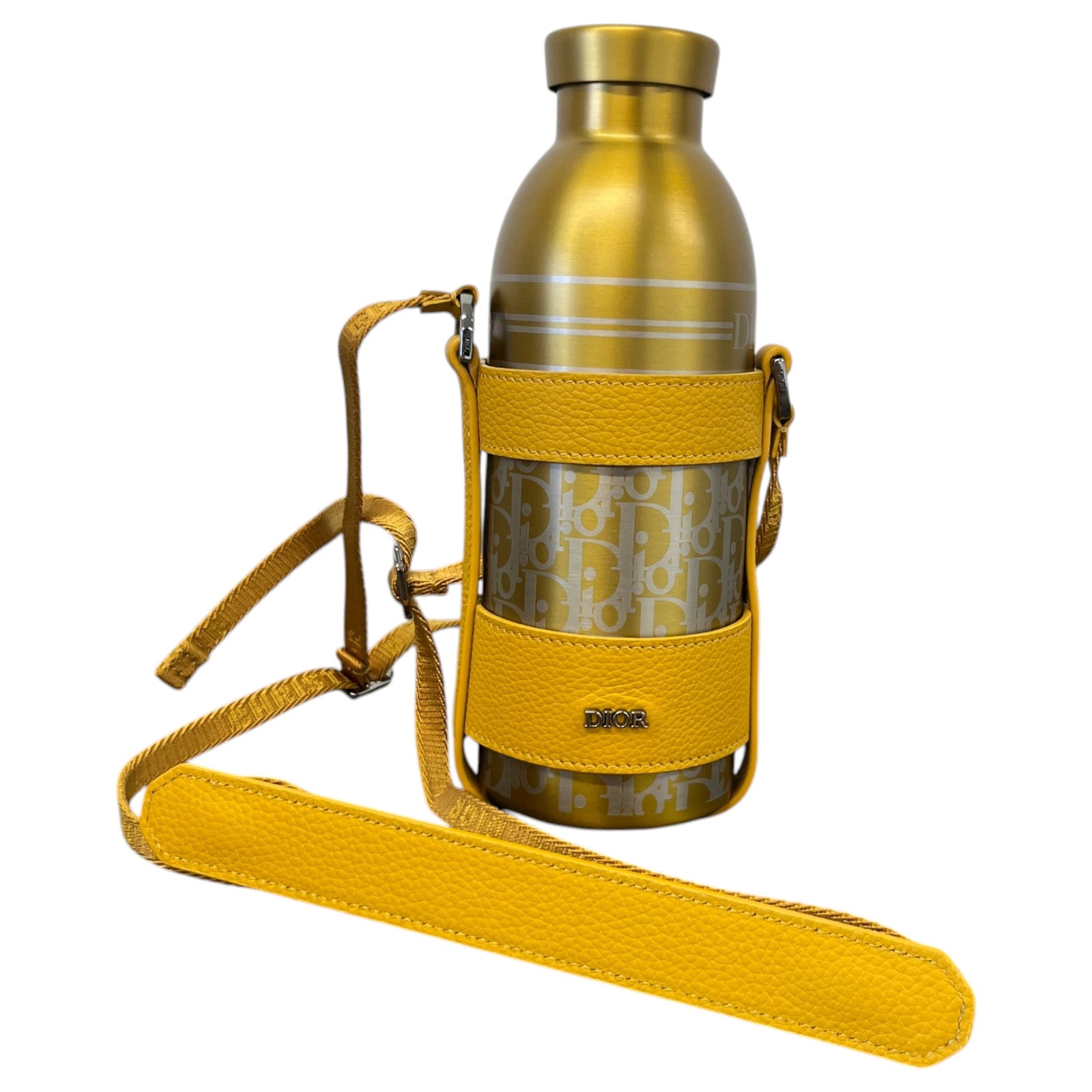 Men's Aqua Bottle With Shoulder Strap Strap Yellow - Photo 1
