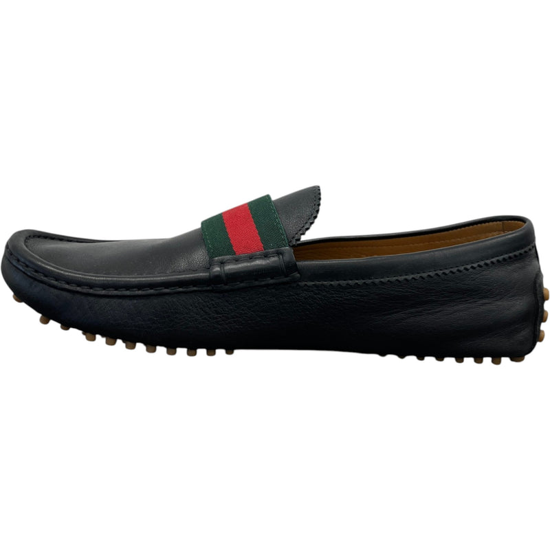 Men's Web Loafers Black Size UK 9 / EU 43