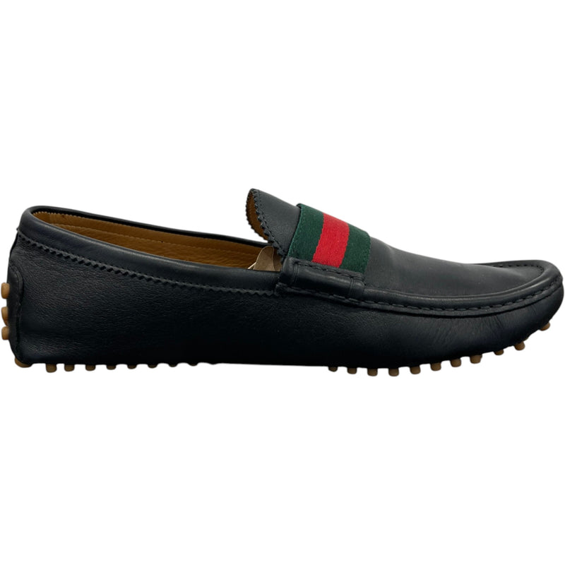 Men's Web Loafers Black Size UK 9 / EU 43