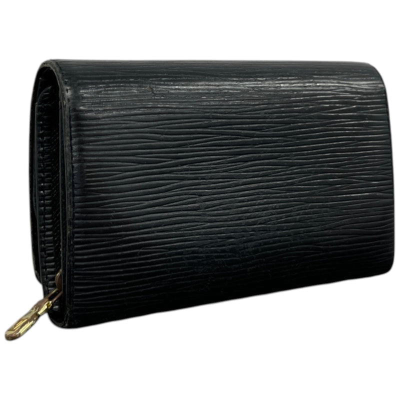 Women's Epi Logo Embossed Purse Black