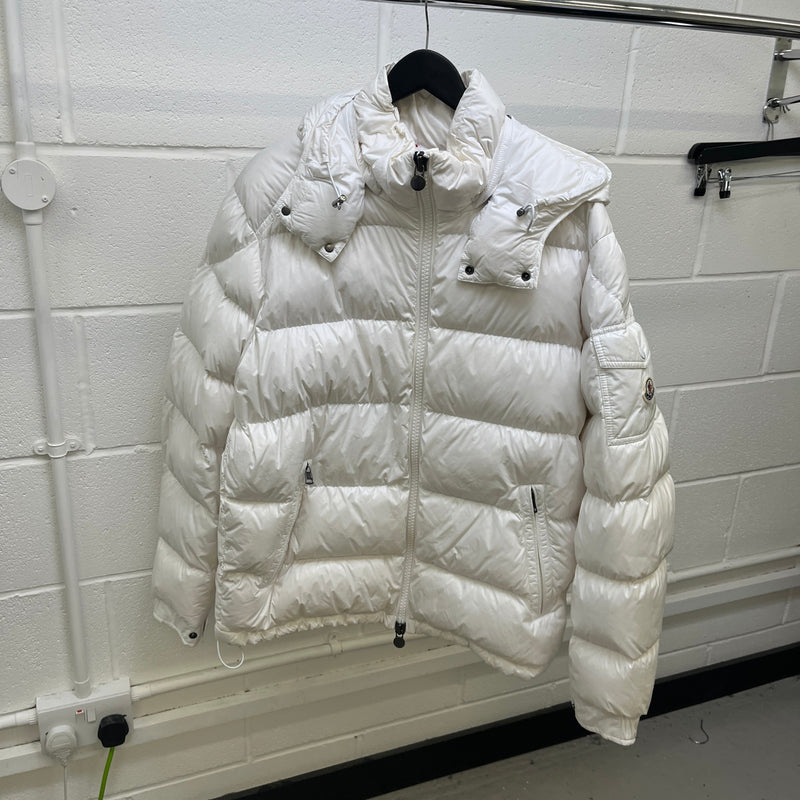 Men's Maya Down Jacket White Size 5 / XXL