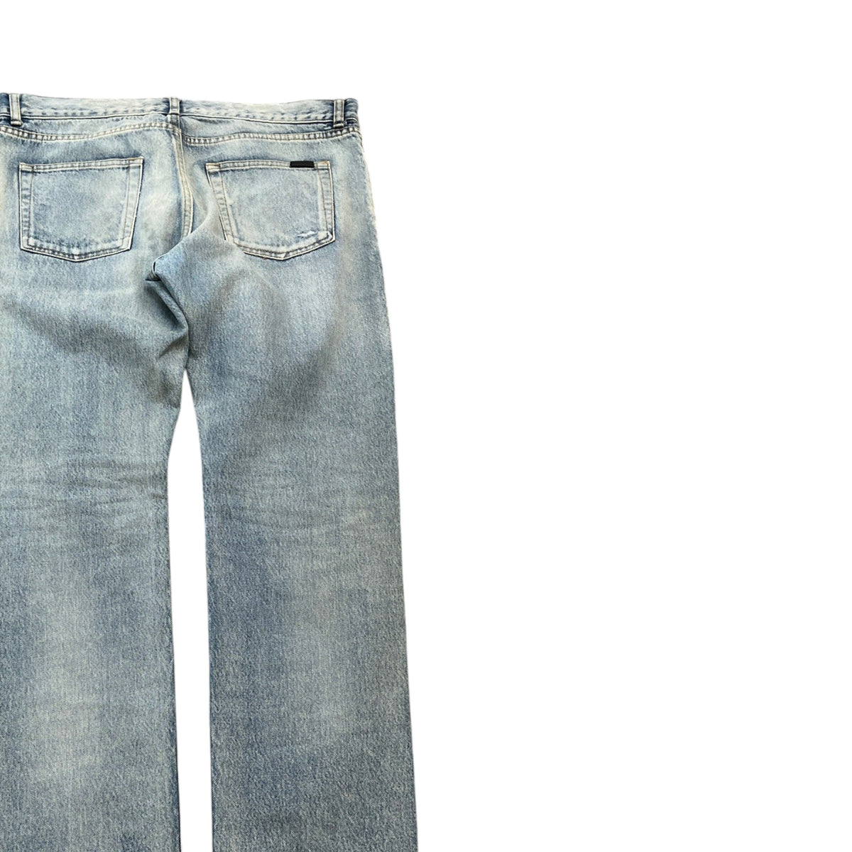 Men's Distressed Jeans Blue Size M / W32 - Photo 4