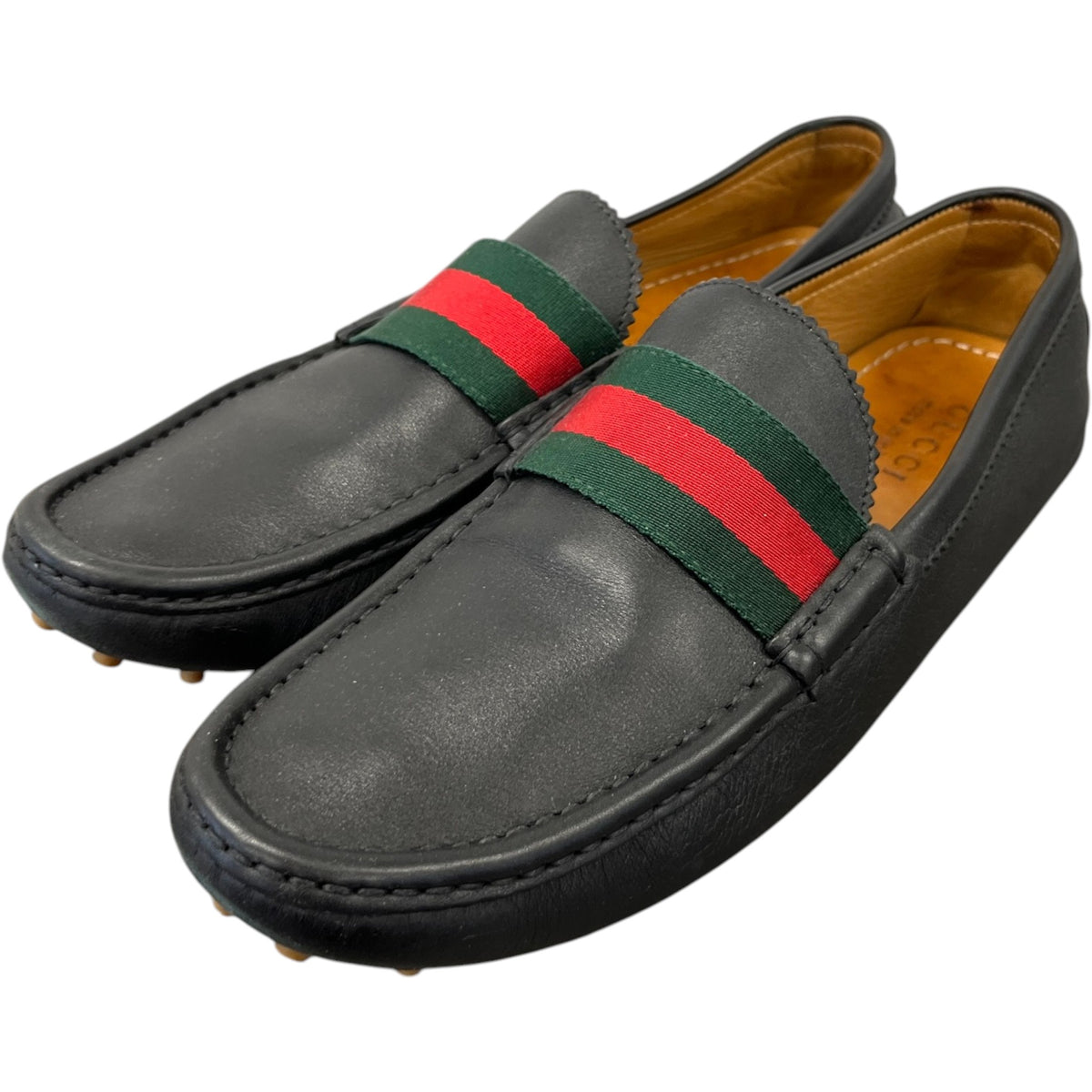 Men's Web Loafers Black Size UK 9 / EU 43 - Photo 9